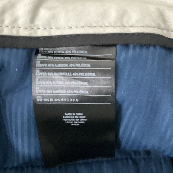 Volcom Shorts Men 28 Black Canvas Cotton Blend Chino Pockets Outdoor Skater - Picture 4 of 8